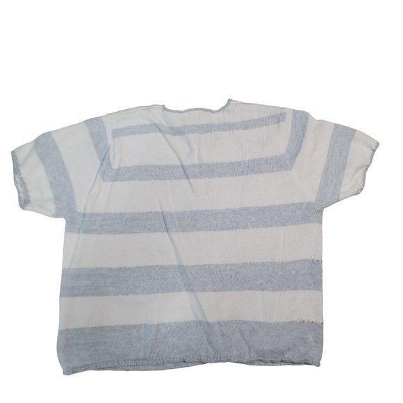 Vintage 90s Teddi Size 1x Crochet  Floral Embroidery Grandma Cardigan‎ - Picture 8 of 8